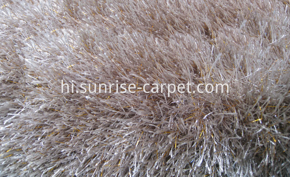 1200D Thick Silk Yarn with Lurex Carpet